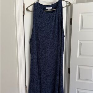 Athleta Navy Blue Midi Dress